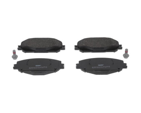 Brake pad set, disc brake FDB5198 Ferodo