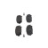 Brake pad set, disc brake FDB5198 Ferodo, Thumbnail 3