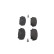 Brake pad set, disc brake FDB5198 Ferodo, Thumbnail 5