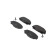 Brake pad set, disc brake FDB5198 Ferodo, Thumbnail 6
