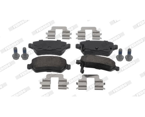 Brake pad set, disc brake FDB5201 Ferodo
