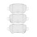Brake pad set, disc brake FDB5201 Ferodo, Thumbnail 3