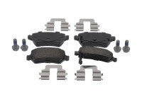 Brake pad set, disc brake FDB5201 Ferodo
