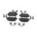 Brake pad set, disc brake FDB5201 Ferodo, Thumbnail 5