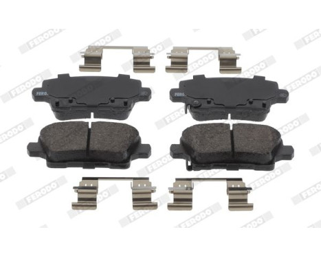 Brake pad set, disc brake FDB5202 Ferodo