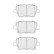 Brake pad set, disc brake FDB5202 Ferodo, Thumbnail 2