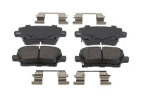 Brake pad set, disc brake FDB5202 Ferodo