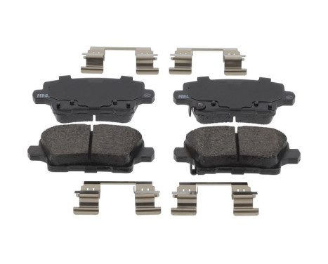 Brake pad set, disc brake FDB5202 Ferodo