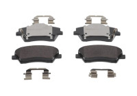 Brake pad set, disc brake FDB5205 Ferodo