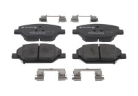 Brake pad set, disc brake FDB5214 Ferodo