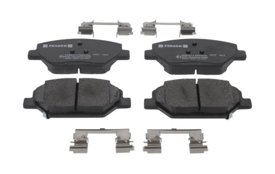 Brake pad set, disc brake FDB5214 Ferodo