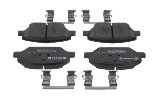 Brake pad set, disc brake FDB5214 Ferodo, Image 5