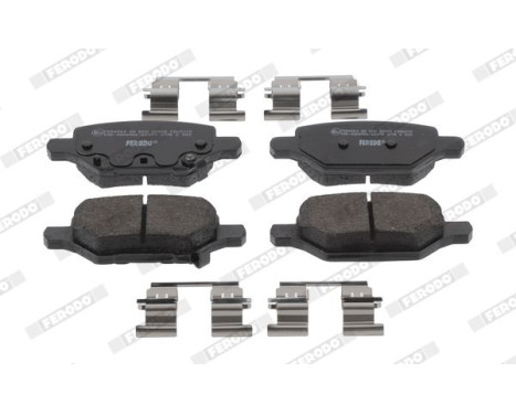 Brake pad set, disc brake FDB5215 Ferodo