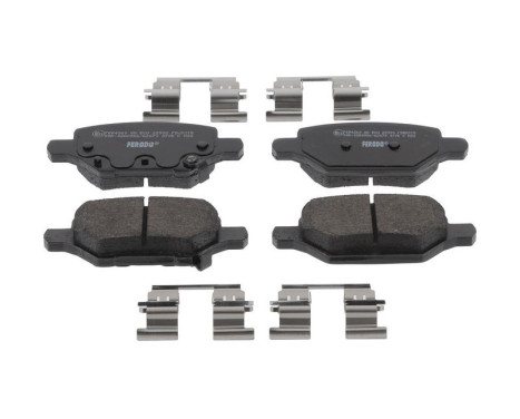 Brake pad set, disc brake FDB5215 Ferodo