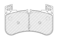 Brake pad set, disc brake FDB5220 Ferodo