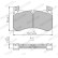 Brake pad set, disc brake FDB5220 Ferodo, Thumbnail 3