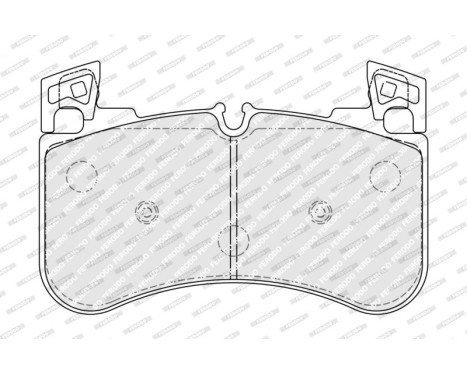 Brake pad set, disc brake FDB5220 Ferodo, Image 2