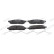 Brake pad set, disc brake FDB5226 Ferodo, Thumbnail 2