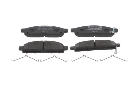 Brake pad set, disc brake FDB5226 Ferodo