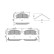 Brake pad set, disc brake FDB5226 Ferodo, Thumbnail 2
