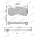 Brake pad set, disc brake FDB5233 Ferodo, Thumbnail 2