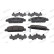 Brake pad set, disc brake FDB5234 Ferodo, Thumbnail 2