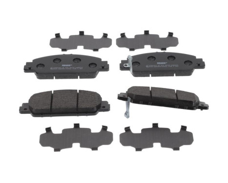 Brake pad set, disc brake FDB5234 Ferodo