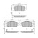 Brake pad set, disc brake FDB5234 Ferodo, Thumbnail 2