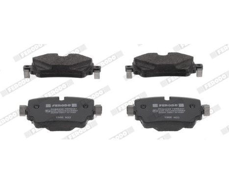 Brake pad set, disc brake FDB5235 Ferodo