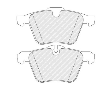 Brake pad set, disc brake FDB5236 Ferodo, Image 2