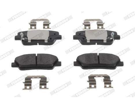 Brake pad set, disc brake FDB5238 Ferodo