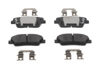 Brake pad set, disc brake FDB5238 Ferodo