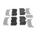 Brake pad set, disc brake FDB5239 Ferodo, Thumbnail 3