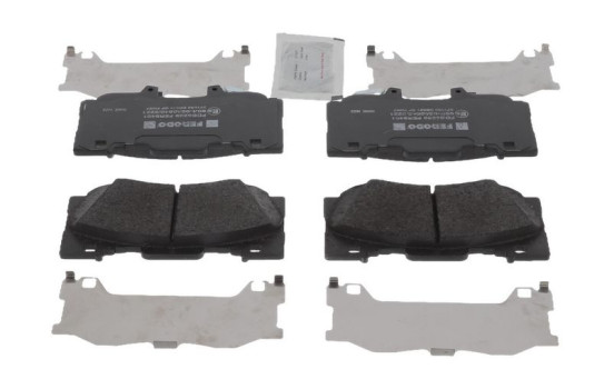 Brake pad set, disc brake FDB5239 Ferodo, Image 4