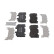 Brake pad set, disc brake FDB5239 Ferodo, Thumbnail 5