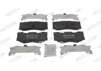 Brake pad set, disc brake FDB5239 Ferodo