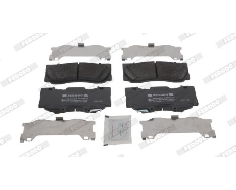 Brake pad set, disc brake FDB5239 Ferodo