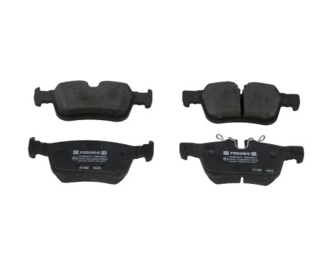 Brake pad set, disc brake FDB5241 Ferodo