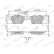 Brake pad set, disc brake FDB5242 Ferodo, Thumbnail 2