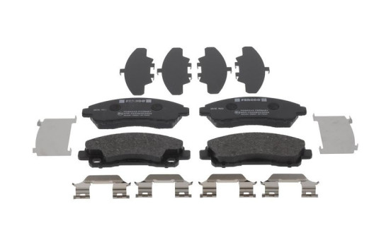 Brake pad set, disc brake FDB5243 Ferodo