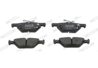Brake pad set, disc brake FDB5244 Ferodo