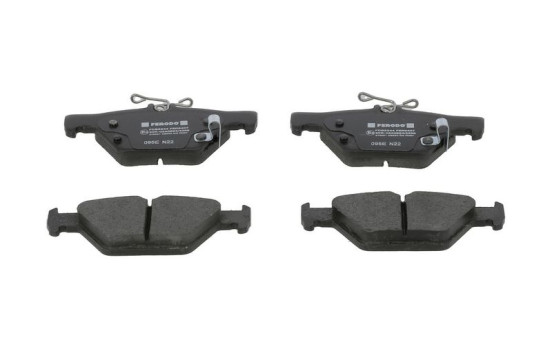 Brake pad set, disc brake FDB5244 Ferodo