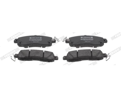 Brake pad set, disc brake FDB5246 Ferodo