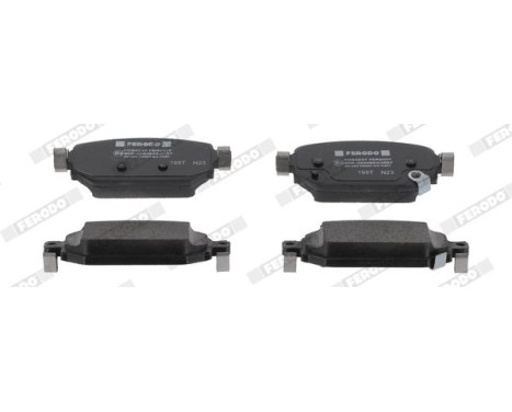 Brake pad set, disc brake FDB5247 Ferodo