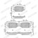 Brake pad set, disc brake FDB5247 Ferodo, Thumbnail 2
