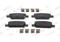 Brake pad set, disc brake FDB5258 Ferodo