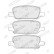 Brake pad set, disc brake FDB5258 Ferodo, Thumbnail 2