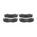 Brake pad set, disc brake FDB5267 Ferodo, Thumbnail 6
