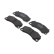 Brake pad set, disc brake FDB5267 Ferodo, Thumbnail 8
