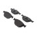 Brake pad set, disc brake FDB5270 Ferodo, Thumbnail 7